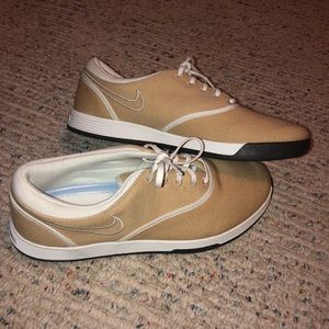Tan Nike Women’s Golf Shoes